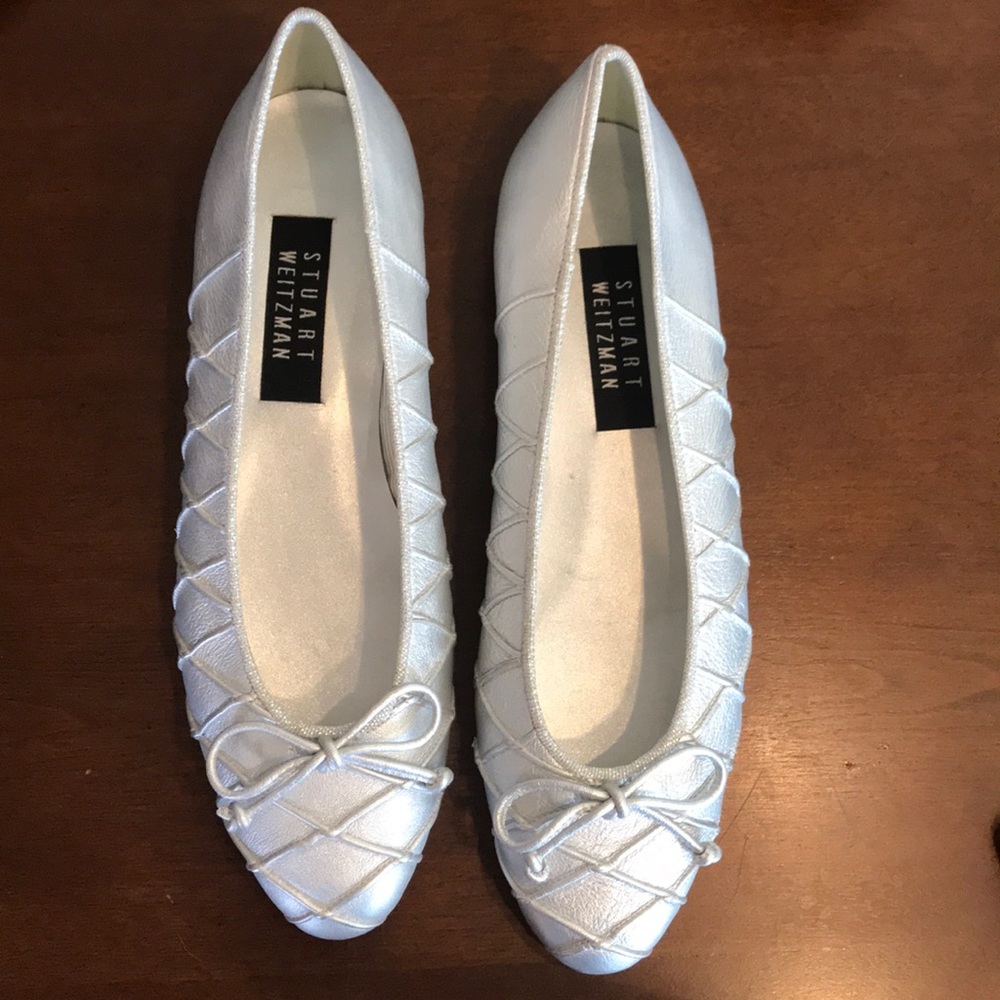 Women’s Stuart weitzman sliver flats 8 1/2